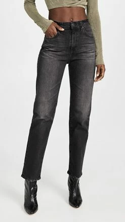 Budget ✨ AG Saige Straight 👖 Jeans 10 Years Boundary 🧨