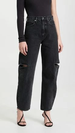 Hot Sale ❤️ AGOLDE Sanna Slice 👖 Jeans Percolate 😀