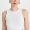 Cheap π Alice + Olivia Latia Tie Waist Knit Tank Soft White π 2 Cheap π Alice + Olivia Latia Tie Waist Knit Tank Soft White π -DEMYLEE SHOP alice4643314491 1652454318579 2 0. UX540 . QL90