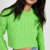 Flash Sale 😀 AMI Cable Knitted Sweater Green 🎁 -DEMYLEE SHOP amidb30056102c8 1659471805046 2 0. UX540 . QL90