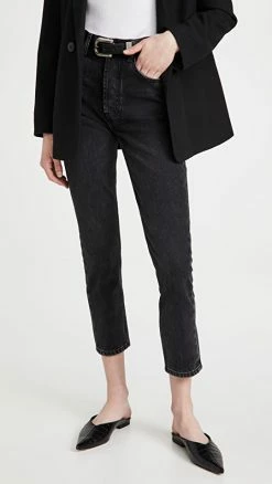 DEMYLEE SHOP 13 Brand new 😍 ANINE BING Sonya 👖 Jeans Charcoal 😍