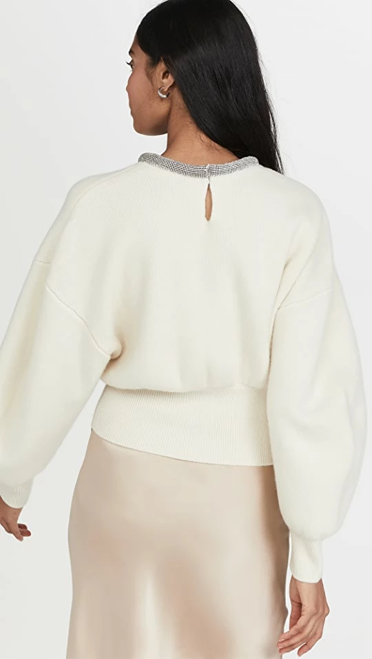 Top 10 π Alexander Wang Pullover With Crystal Tubular Necklace Ivory π 4 Top 10 π Alexander Wang Pullover With Crystal Tubular Necklace Ivory π - Image 2
