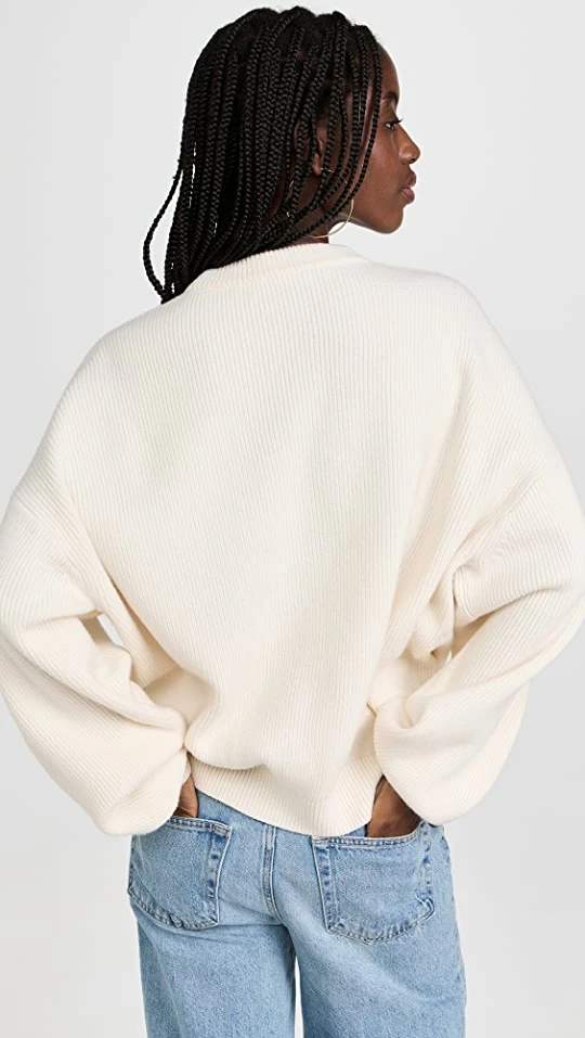 Top 10 π Alexander Wang Pullover Sweater With Tpu Logo Print Ivory β 4 Top 10 π Alexander Wang Pullover Sweater With Tpu Logo Print Ivory β - Image 2
