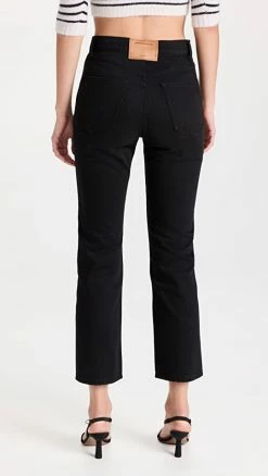 New 👏 Alexander Wang OG High Rise Stovepipe 👖 Jeans Washed Black ✨ -DEMYLEE SHOP awang4379412631 1663340575706 2 0. UX540 . QL90