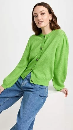 Hot Sale ❤️ BAUM UND PFERDGARTEN Cleo Sweater Green Flash 🤩