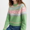New 👍 Bernadette Pull Cesar Sweater Bernadette Green Fair Isle 🥰 -DEMYLEE SHOP berna300101e511 1669914150113 2 0. UX540 . QL90