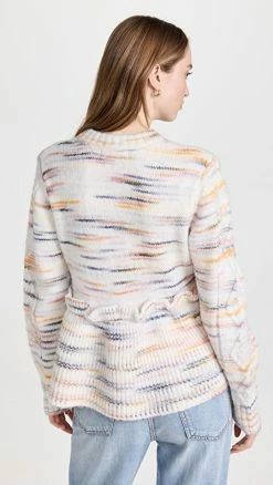 Hot Sale ✔️ BROGGER Amelia Sweater White/Multi 🤩 -DEMYLEE SHOP brogr300901a55d 1667239106592 2 0. UX540 . QL90