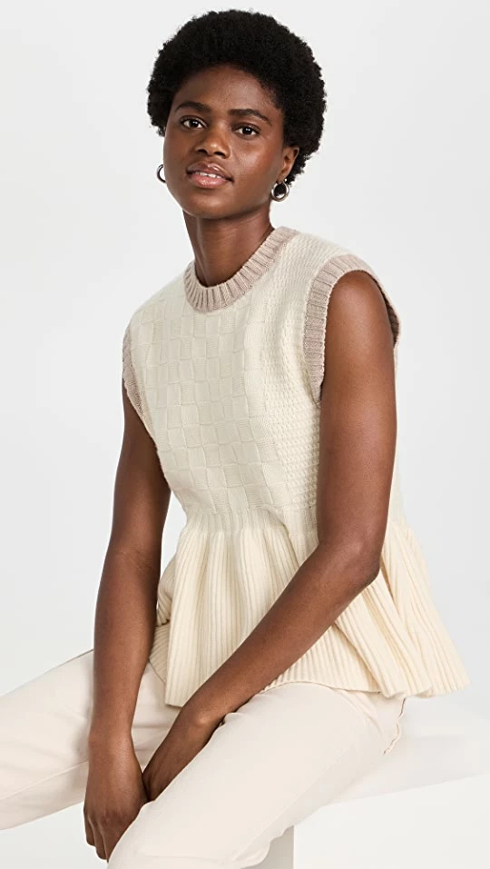 Discount π BROGGER Bonnie Vest Cream π 3 Discount π BROGGER Bonnie Vest Cream π