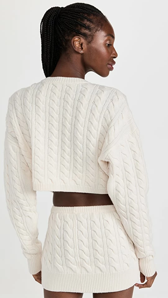 Buy 𧨠Christopher Esber Cropped Bra Sweater Cream ⨠4 Buy 𧨠Christopher Esber Cropped Bra Sweater Cream ⨠- Image 2