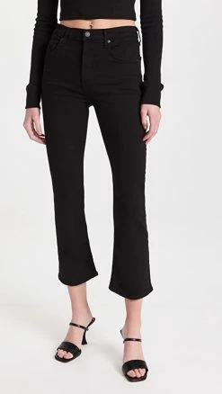 Flash Sale 🔥 Citizens Of Humanity Isola Cropped Boot 👖 Jeans Plush Black ✔️