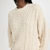 New ⭐ Denimist Oversized Aran Sweater Ecru 🧨 -DEMYLEE SHOP dmist3010330884 1660747265628 2 0. UX540 . QL90