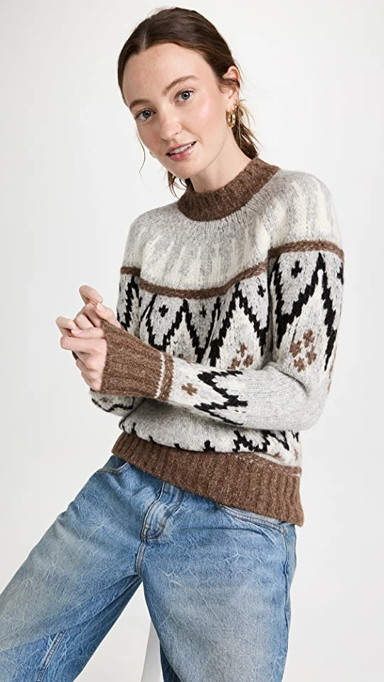 Budget β Faherty Frost Fair Isle Crew Pullover Apres Haze π 3 Budget β Faherty Frost Fair Isle Crew Pullover Apres Haze π