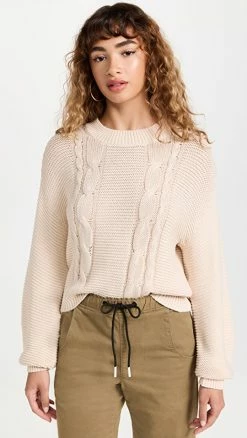Hot Sale 😉 525 Cable Pullover Cream 🌟