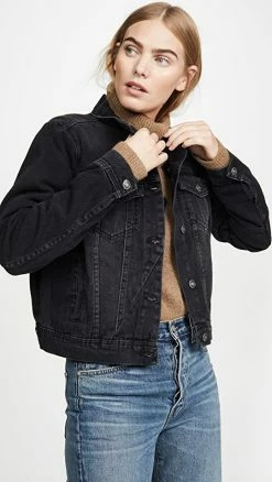 Brand new 🧨 Free People Rumors Denim Jacket Black 🧨