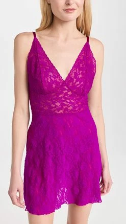 Hot Sale 🎁 Hanky Panky Retro Plunge Chemise Countess Pink 🥰