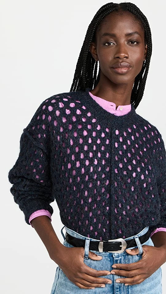 New π₯° Isabel Marant Γtoile Tiana Pullover Midnight π 3 New π₯° Isabel Marant Γtoile Tiana Pullover Midnight π
