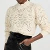 Discount ❤️ Isabel Marant Étoile Gali Pullover Sweater Ecru ❤️