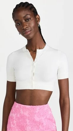 Best deal 🎉 JoosTricot Solid Gloss Crop Top Coconut 🧨