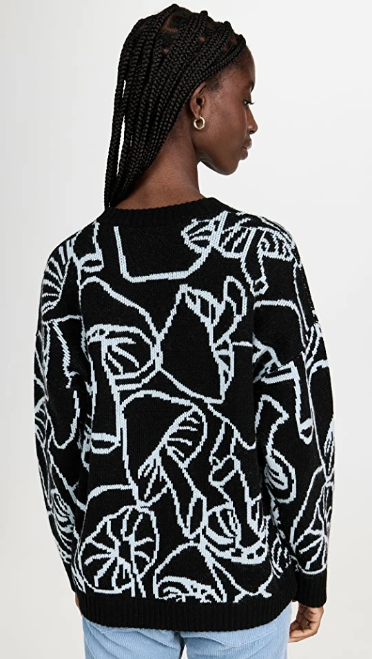 Cheap 𧨠JoosTricot Jacquard Crew Neck Sweater Black + Pool Tile π 4 Cheap 𧨠JoosTricot Jacquard Crew Neck Sweater Black + Pool Tile π - Image 2