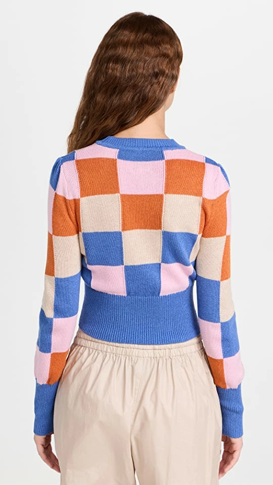 Budget π JoosTricot Patchwork Crew Neck Sweater β¨ 4 Budget π JoosTricot Patchwork Crew Neck Sweater β¨ - Image 2
