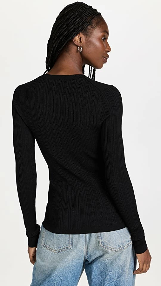 Promo π Jason Wu Collection Fitted Knit Top Black Lame π₯ 4 Promo π Jason Wu Collection Fitted Knit Top Black Lame π₯ - Image 2
