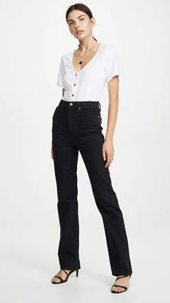 Discount 🧨 Khaite Danielle Stovepipe 👖 Jeans Dayton 🔥