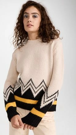 Flash Sale ⭐ La Double J Dolomite Sweater White / Black ⌛