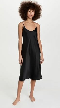 Cheap 🧨 La Perla Silk Nightgown Nero 👍