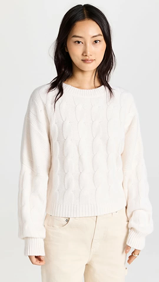 Outlet π Le Kasha Venise Relaxed Cashmere Sweater White βοΈ 3 Outlet π Le Kasha Venise Relaxed Cashmere Sweater White βοΈ