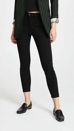 Deals 🤩 L'AGENCE Margot Skinny 👖 Jeans Noir 🥰
