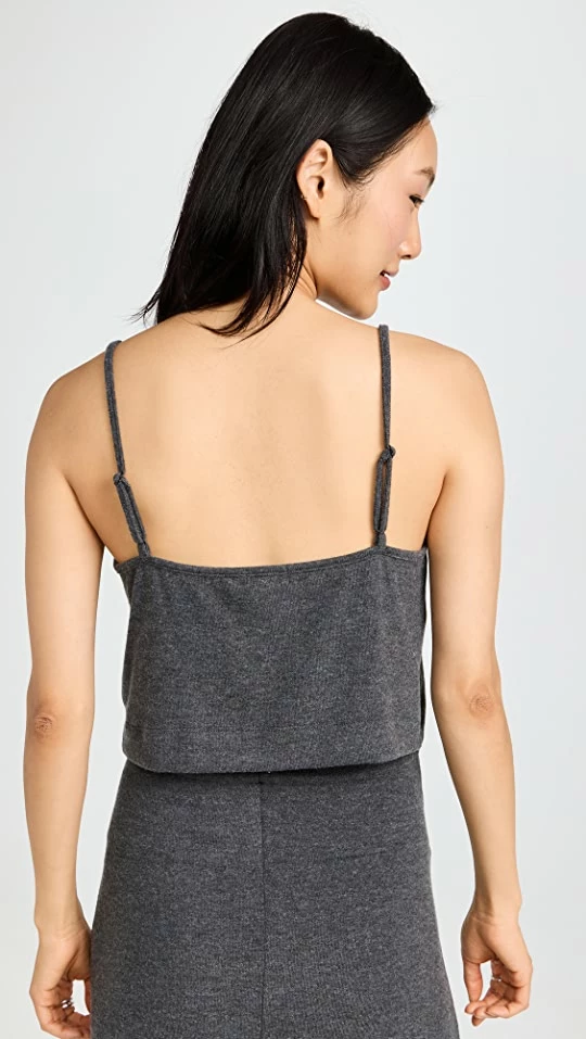 Best Sale π Leset Lauren Crop Tank Charcoal π 4 Best Sale π Leset Lauren Crop Tank Charcoal π - Image 2