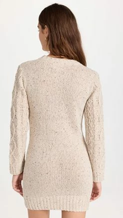 Cheapest 😉 Line & Dot Jackson Sweater 👗 Dress Oatmeal 🌟 -DEMYLEE SHOP lined2054448696 1661895710291 2 0. UX540 . QL90