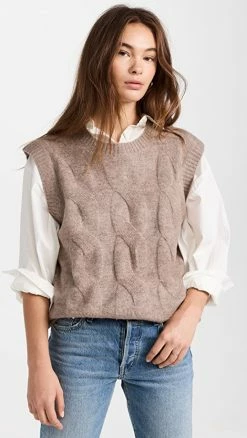 Best reviews of ⭐ Line & Dot Bershka Vest Taupe 🔔