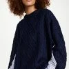 Top 10 😉 Lioness Sonny Oversized Knit Sweater Navy 🔥 -DEMYLEE SHOP lione30192126c1 1665518058138 2 0. UX540 . QL90