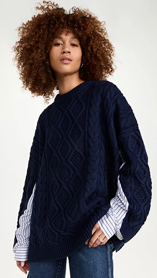 Top 10 π Lioness Sonny Oversized Knit Sweater Navy π₯ 3 Top 10 π Lioness Sonny Oversized Knit Sweater Navy π₯