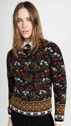 Outlet 🛒 Meadows Red Berries Sweater Multi 💯