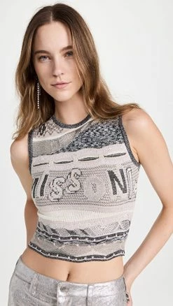 Hot Sale 👏 Missoni Knit Top Beige Multi 🛒