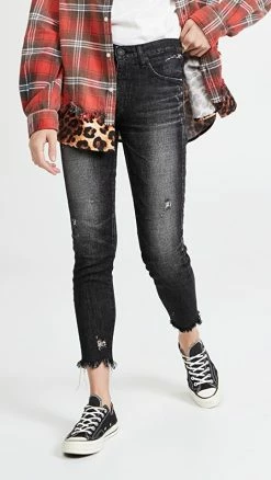 Best deal ✨ MOUSSY VINTAGE MV Diana Skinny 👖 Jeans BLK ✔️