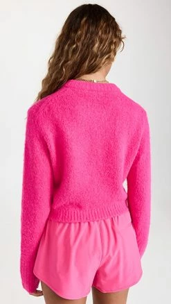 Cheapest 🤩 P.E NATION Dondi Knit Sweater Knockout Pink 😍 -DEMYLEE SHOP penat3040648849 1663344316434 2 0. UX540 . QL90