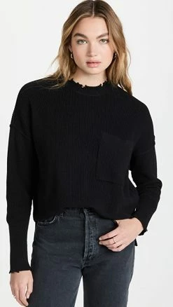 Flash Sale 😉 Pistola Denim Darya Oversized Crewneck Pullover Midnight 🧨