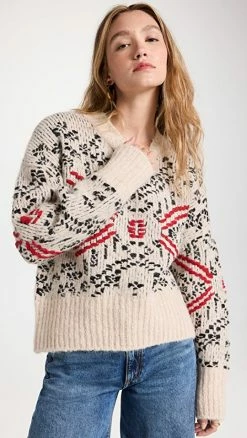 Best Pirce 😍 Rag & Bone Stella Crew Sweater Oatmeal 😍