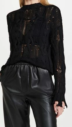 Top 10 🛒 Sablyn Mitzy Sweater Black 🔥