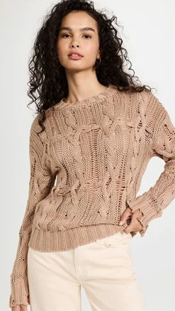 Best deal ⌛ Sablyn Mitzy Sweater Honey 🧨