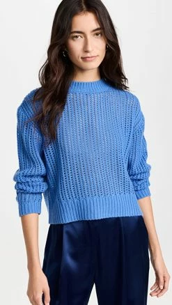 Deals 🔔 Sablyn Marci Cashmere Sweater Provence 😀