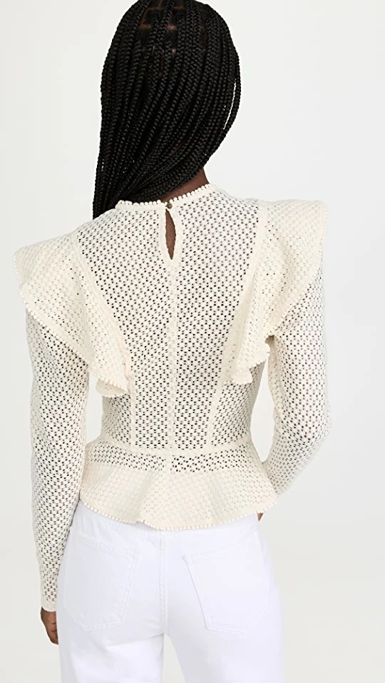 New β Sabina Musayev Shalev Top Ivory π― 4 New β Sabina Musayev Shalev Top Ivory π― - Image 2