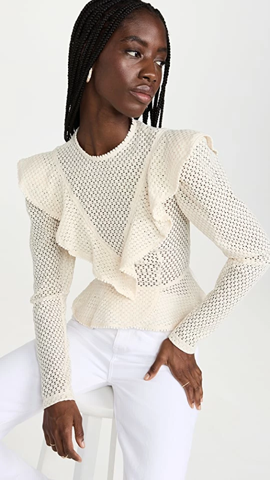 New β Sabina Musayev Shalev Top Ivory π― 3 New β Sabina Musayev Shalev Top Ivory π―