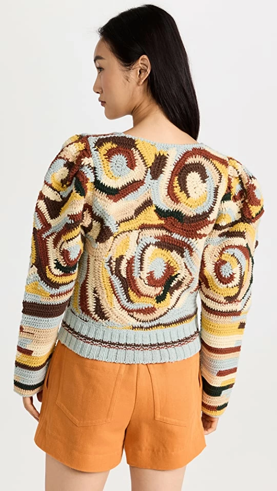 Brand new π Sea Agnes Long Sleeve Sweater Multi π― 4 Brand new π Sea Agnes Long Sleeve Sweater Multi π― - Image 2
