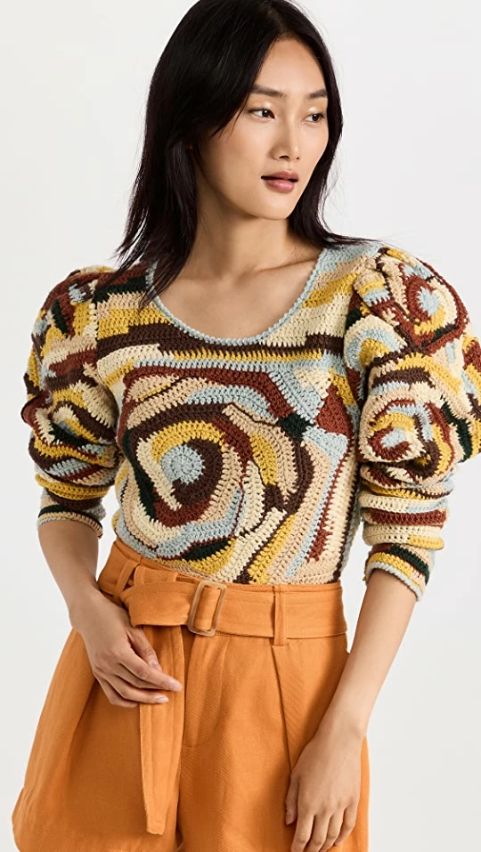 Brand new π Sea Agnes Long Sleeve Sweater Multi π― 3 Brand new π Sea Agnes Long Sleeve Sweater Multi π―