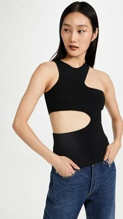 Budget π Stella McCartney Compact Knit Top Black 𧨠5 Budget π Stella McCartney Compact Knit Top Black 𧨠-DEMYLEE SHOP stela218601cd2d 1646171345716 2 0. UX540 . QL90