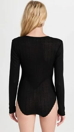 Budget π Stripe & Stare Pointelle Long Sleeve Bodysuit Black π€© 5 Budget π Stripe & Stare Pointelle Long Sleeve Bodysuit Black π€© -DEMYLEE SHOP ststa301481071b 1667594758832 2 0. UX540 . QL90